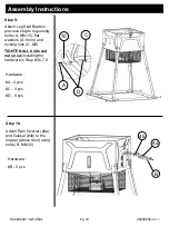 Предварительный просмотр 18 страницы Game Winner HU2220401-GW Assembly Instructions Manual