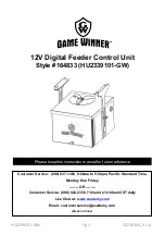 Game Winner HU2339101-GW Quick Start Manual preview