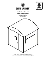 Game Winner PL600GW Instruction Manual preview