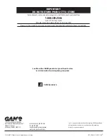 Предварительный просмотр 12 страницы GAME SolarPRO 4721 Owner'S Manual