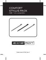 GAMERON COMFORT STYLUS PACK Manual preview