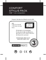 Preview for 16 page of GAMERON COMFORT STYLUS PACK Manual