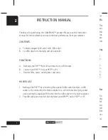 Preview for 2 page of GAMERON DUAL USB POWER CHARGER FOR PSP Manual