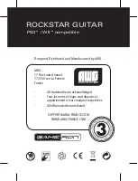 Предварительный просмотр 40 страницы GAMERON ROCKSTAR GUITAR Information And Instructions