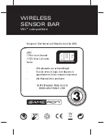 Preview for 32 page of GAMERON Wireless Sensor Bar Manual