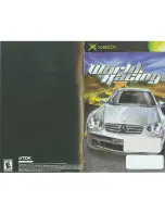 GAMES MICROSOFT XBOX MERCEDES BENZ-WORLD RACING Manual preview