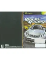 Preview for 1 page of GAMES MICROSOFT XBOX MERCEDES BENZ WORLD RACING Manual