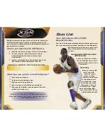 Preview for 15 page of GAMES MICROSOFT XBOX NBA INSIDE DRIVE 2004 Manual