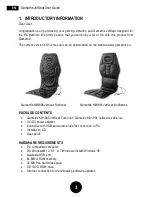 Preview for 3 page of Gametrix KW-901 JetSeat LiveSense User Manual