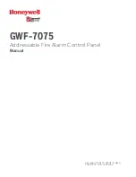 Предварительный просмотр 1 страницы Gamewell Honeywell GWF-7075 Manual