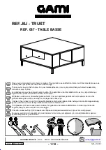 Preview for 1 page of Gami TRUST J0J Assembly Instructions Manual