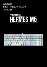 Preview for 1 page of Gamidas HERMES M5 Quick Installation Manual