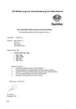 Preview for 64 page of Gamko 000030056 User Manual