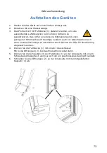 Предварительный просмотр 73 страницы Gamko E1/22MU User Manual