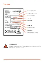 Предварительный просмотр 25 страницы Gamko E3 VS User Manual