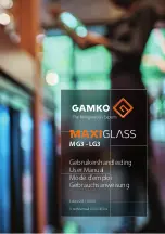 Gamko MAXIGLASS LG3 User Manual preview