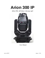 Gamma Led Vision Arion 300 IP User Manual preview