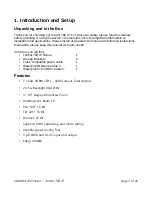 Preview for 3 page of Gamma Led Vision Torrent 760 IP User Manual