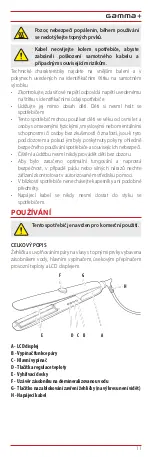 Предварительный просмотр 87 страницы Gamma Piu Vapor STYLER INFRARED User Manual