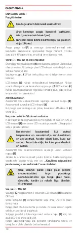 Предварительный просмотр 94 страницы Gamma Piu Vapor STYLER INFRARED User Manual