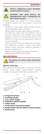 Предварительный просмотр 111 страницы Gamma Piu Vapor STYLER INFRARED User Manual