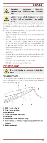 Предварительный просмотр 117 страницы Gamma Piu Vapor STYLER INFRARED User Manual