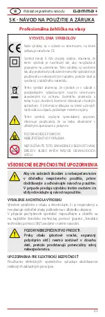 Предварительный просмотр 139 страницы Gamma Piu Vapor STYLER INFRARED User Manual