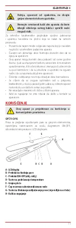 Предварительный просмотр 147 страницы Gamma Piu Vapor STYLER INFRARED User Manual