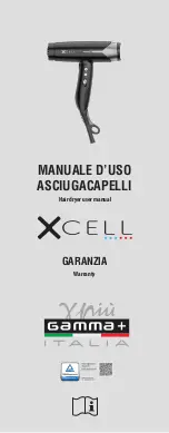 Gamma Piu Xcell User Manual preview