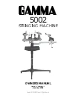 Gamma 5002 Owner'S Manual preview