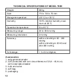 Предварительный просмотр 12 страницы Gamma 700K Instruction Manual