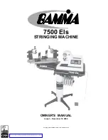 Gamma 7500 Els Owner'S Manual preview