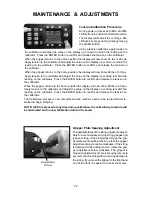 Preview for 22 page of Gamma 8800 Els Owner'S Manual