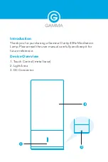 Preview for 2 page of Gamma Clarity 40 Hz User Manual