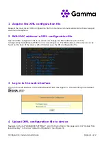 Предварительный просмотр 3 страницы Gamma Grandstream Configuration Manual