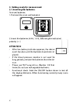 Preview for 4 page of Gamma M1-S-1 Instruction Book