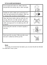 Preview for 13 page of Gamma M2-W Instruction Book