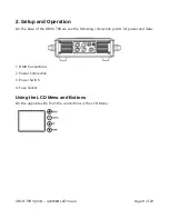 Предварительный просмотр 8 страницы Gamma Orux 700 User Manual