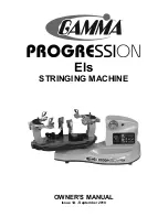 Gamma Progression Els Owner'S Manual preview