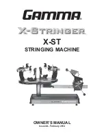 Gamma Progression ST II Owner'S Manual preview