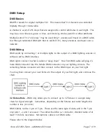 Preview for 7 page of Gamma Rose LED Zoom User Manual