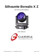 Gamma Silhouette Borealis X Z User Manual предпросмотр