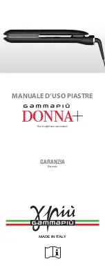 Gammapiu DONNA+ Use Manual preview