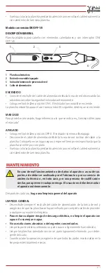 Preview for 21 page of Gammapiu Extra Pro Titanium User Manual