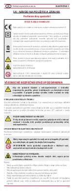 Preview for 91 page of Gammapiu GAMMA+ RAINBOW KORNER XL User Manual