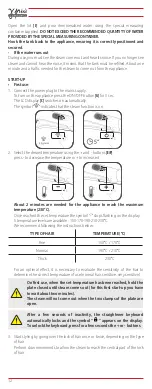 Preview for 12 page of Gammapiu Vapor Styler User Manual