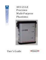 Gammex 403 GS LE User Manual preview