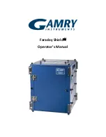 Preview for 1 page of Gamry Instruments Faraday Shield Operator'S Manual