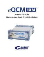 Gamry eQCM 10M Operator'S Manual preview