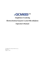 Предварительный просмотр 3 страницы Gamry eQCM 10M Operator'S Manual